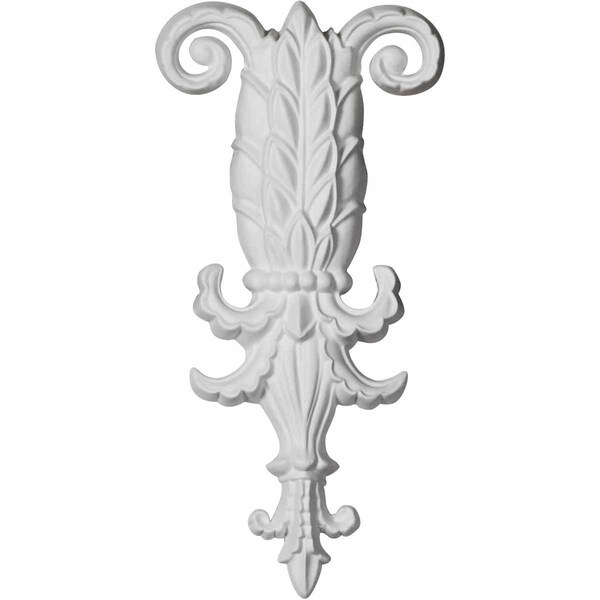 Ekena Millwork 4 1/2"W x 9 1/8"H x 7/8"P Ashley Onlay ONL05X09X01AS - main